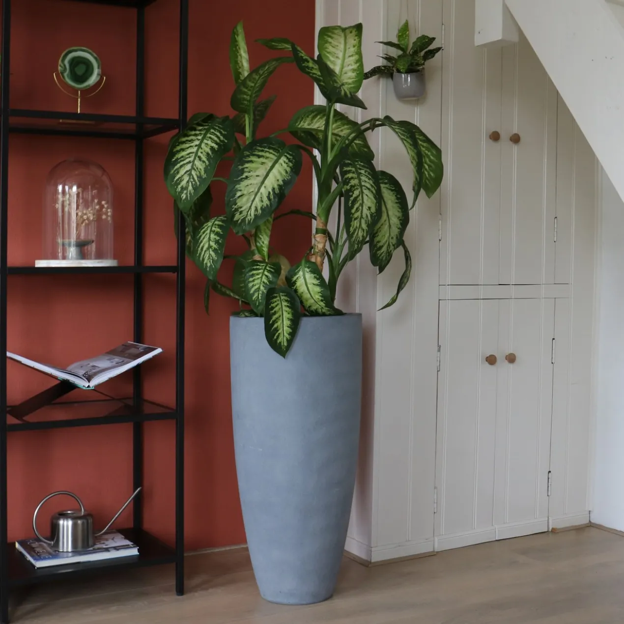 Plantenpot Kentucky L grey Ø47 x H100 cm