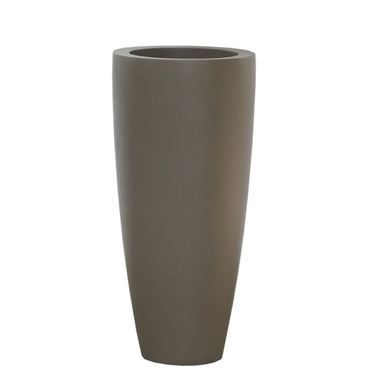 Plantenpot Kentucky S taupe Ø37 x H80 cm