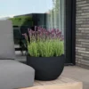 Plantenpot Louisiana black Ø45 x H28 cm