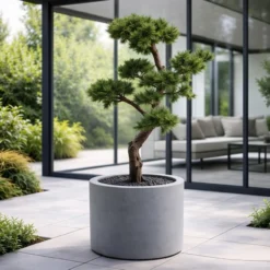 Plantenpot Maine Ø60 cm grey