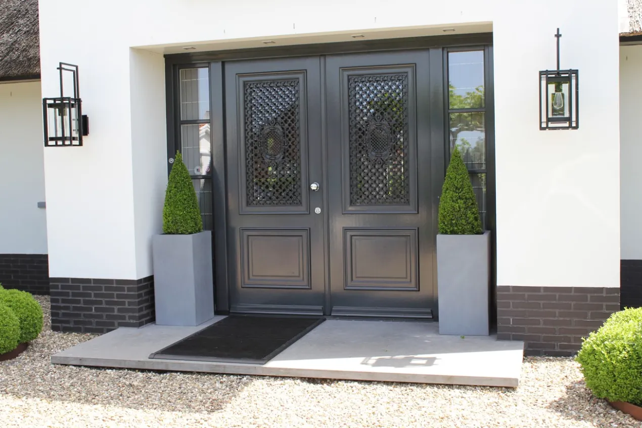 Plantenpot Michigan grey L30 x B30 x H60cm