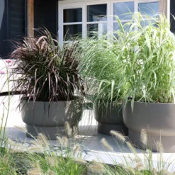 Plantenpot Nyborg L taupe Ø70 x H40cm