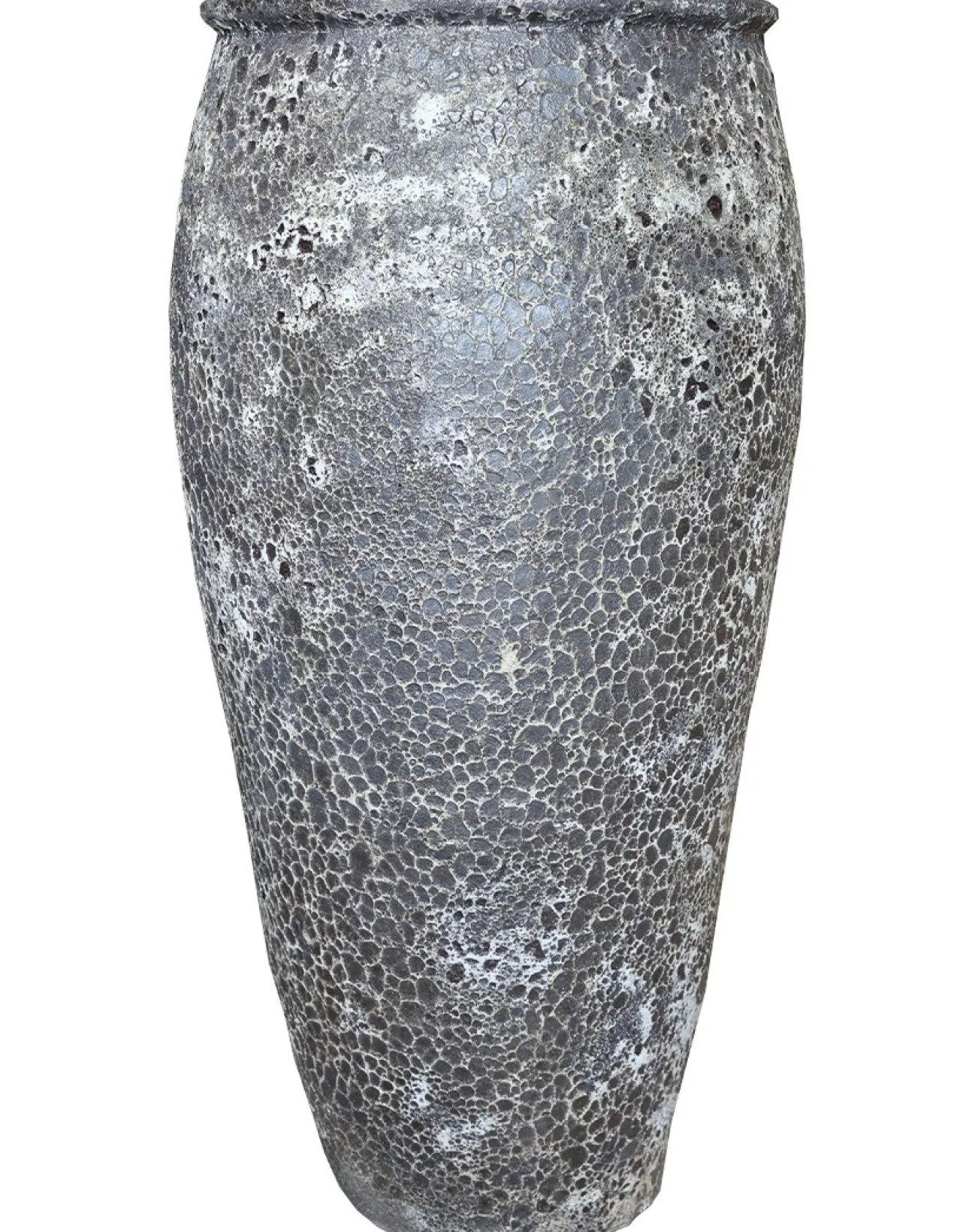 Plantenpot Panarea relic black Ø58 x H120 cm