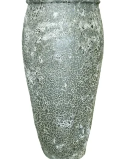Plantenpot Panarea relic jade Ø58 x H120 cm