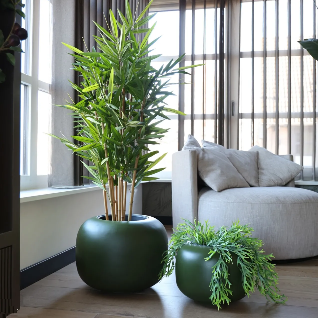 Plantenpot Phuket Ø45,5 cm green