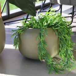 Plantenpot Phuket Ø34,5 cm pebble grey