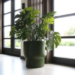 Plantenpot Roskilde M green Ø45 x H50cm
