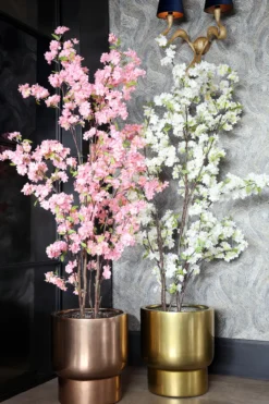 Plantenpot Roskilde S gold Ø37 x H40cm