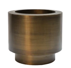 Plantenpot Uyuni S Ø40 cm aged brass