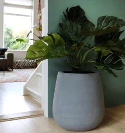 Plantenpot Vermont grey Ø44 x H46 cm