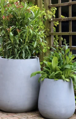 Plantenpot Vermont grey Ø44 x H46 cm