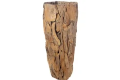 Planter erosion wood