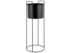 Plant pot set Essence round iron black