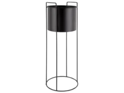 Plant pot set Essence round iron black