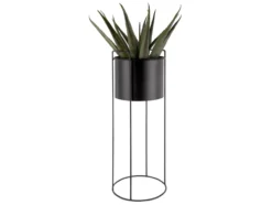 Plant pot set Essence round iron black