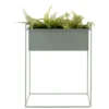 Plant pot set Essence straight iron jungle green