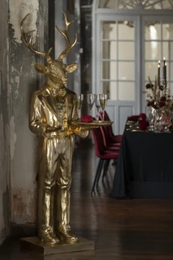 Plateau Poly Hert ober goud