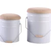 Poef Buckets (Set van 2) Poef Buckets - Wit