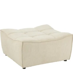 Poef Grid Beige