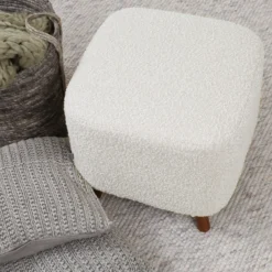 Poef Julia boucle beige