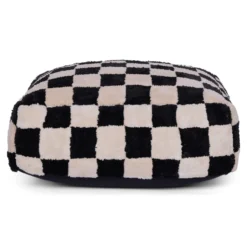 Poef Liam 20 cm black/white
