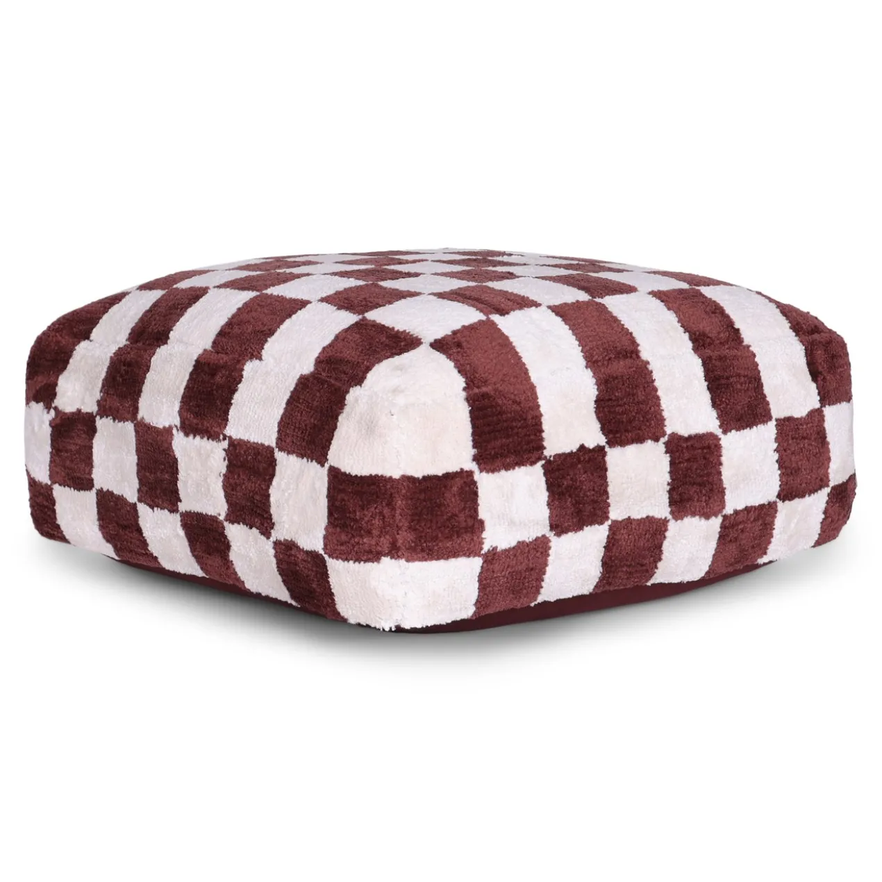 Poef Liam 20 cm bordeaux