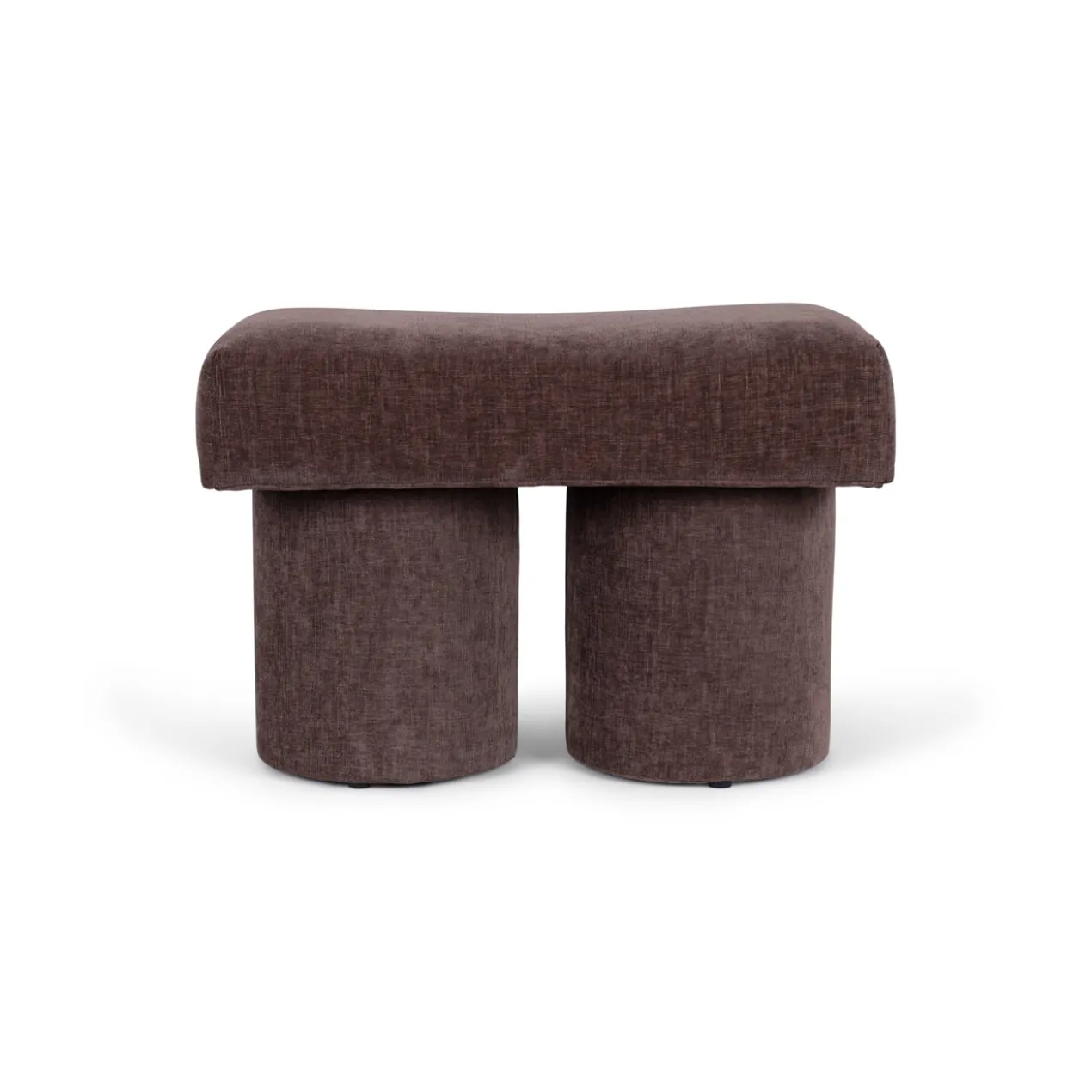 Poef Ollie dark brown