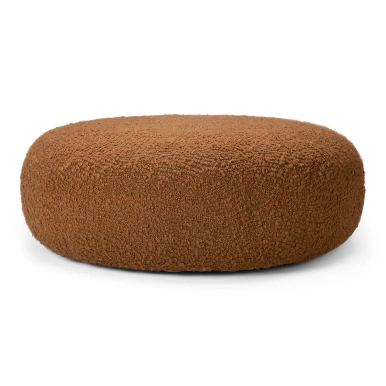 Poef Orb cinnamon stof