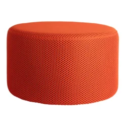 Poef Retro bright orange