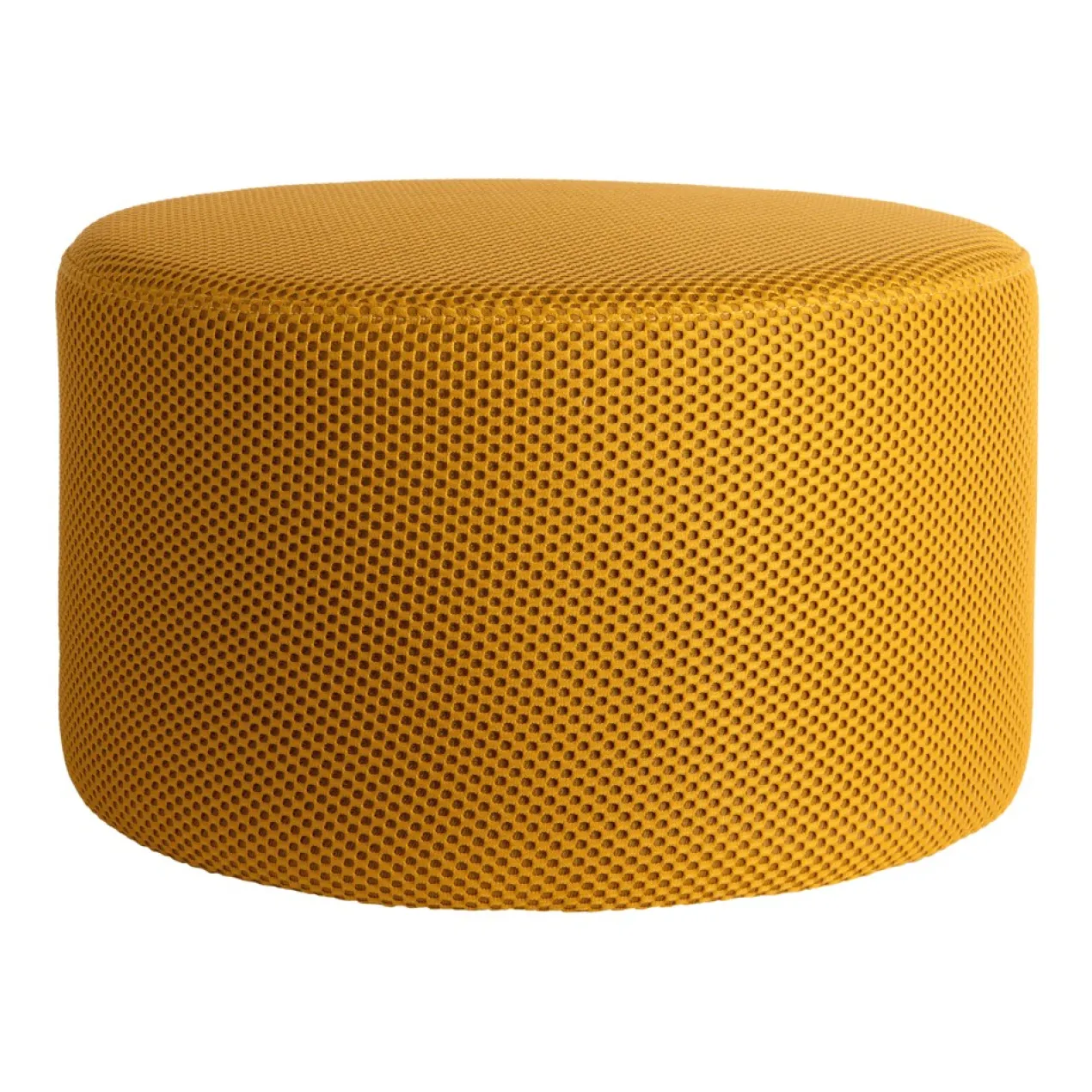 Poef Retro bright yellow