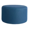 Poef Retro cobalt blue