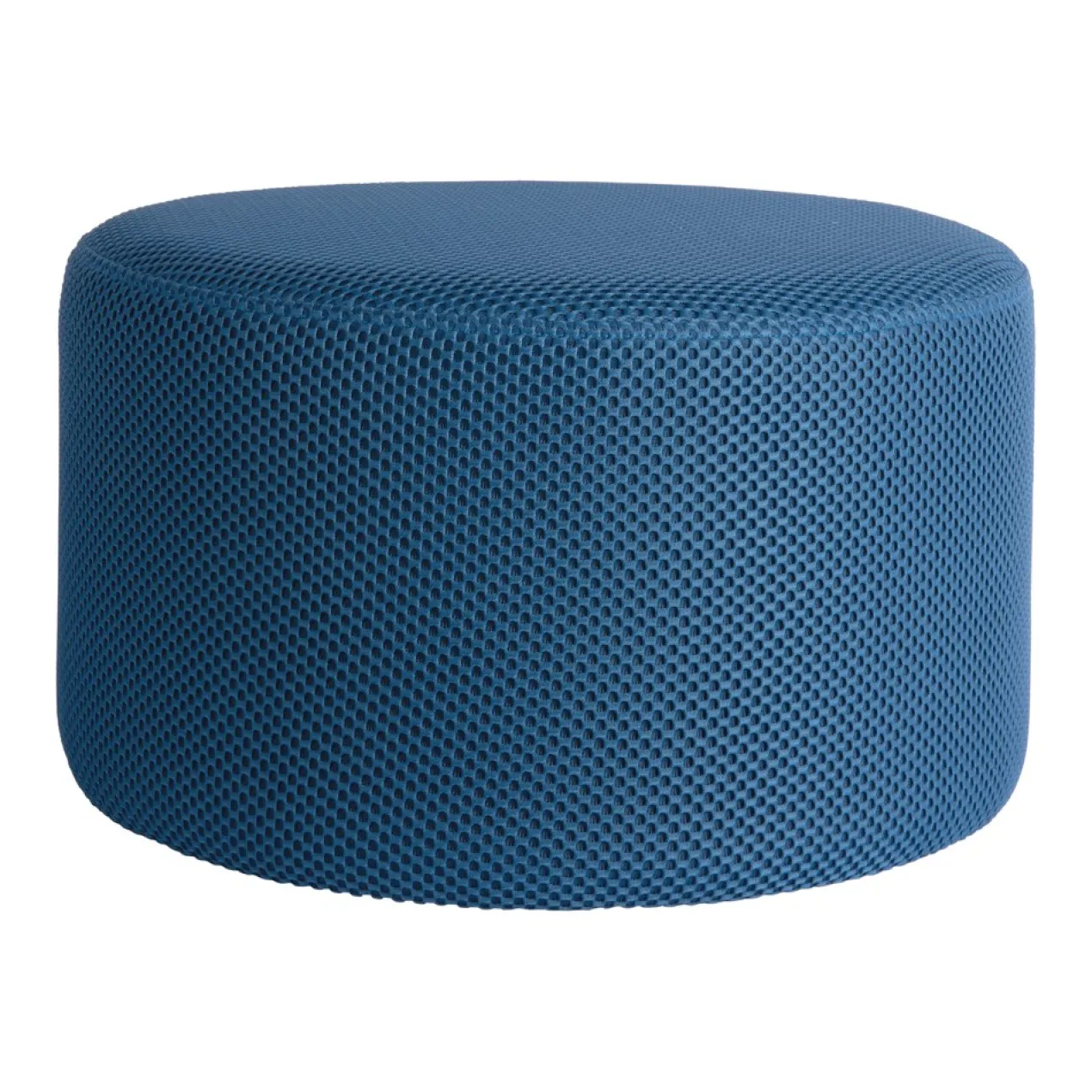 Poef Retro cobalt blue