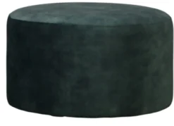 Poef Velvet 60/80 cm Poef Velvet 80 Dusty Blauw