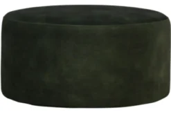 Poef Velvet 60/80 cm Poef Velvet 80 Groen