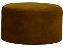 Poef Velvet 60/80 cm Poef Velvet 60 Oker