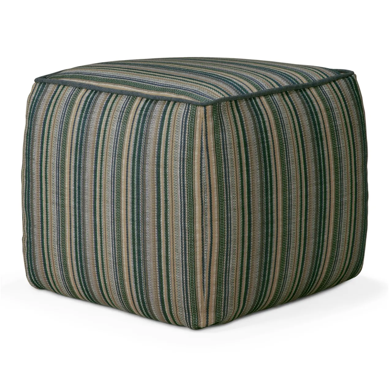 Poef Zahara outdoor blue stripe