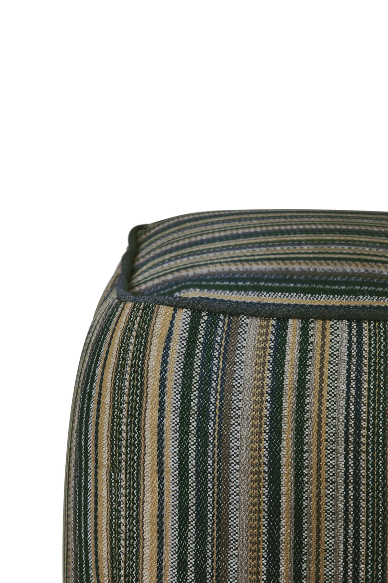 Poef Zahara outdoor blue stripe