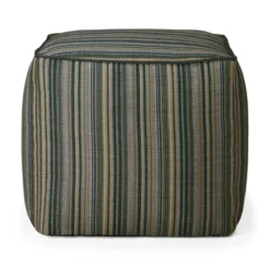 Poef Zahara outdoor blue stripe