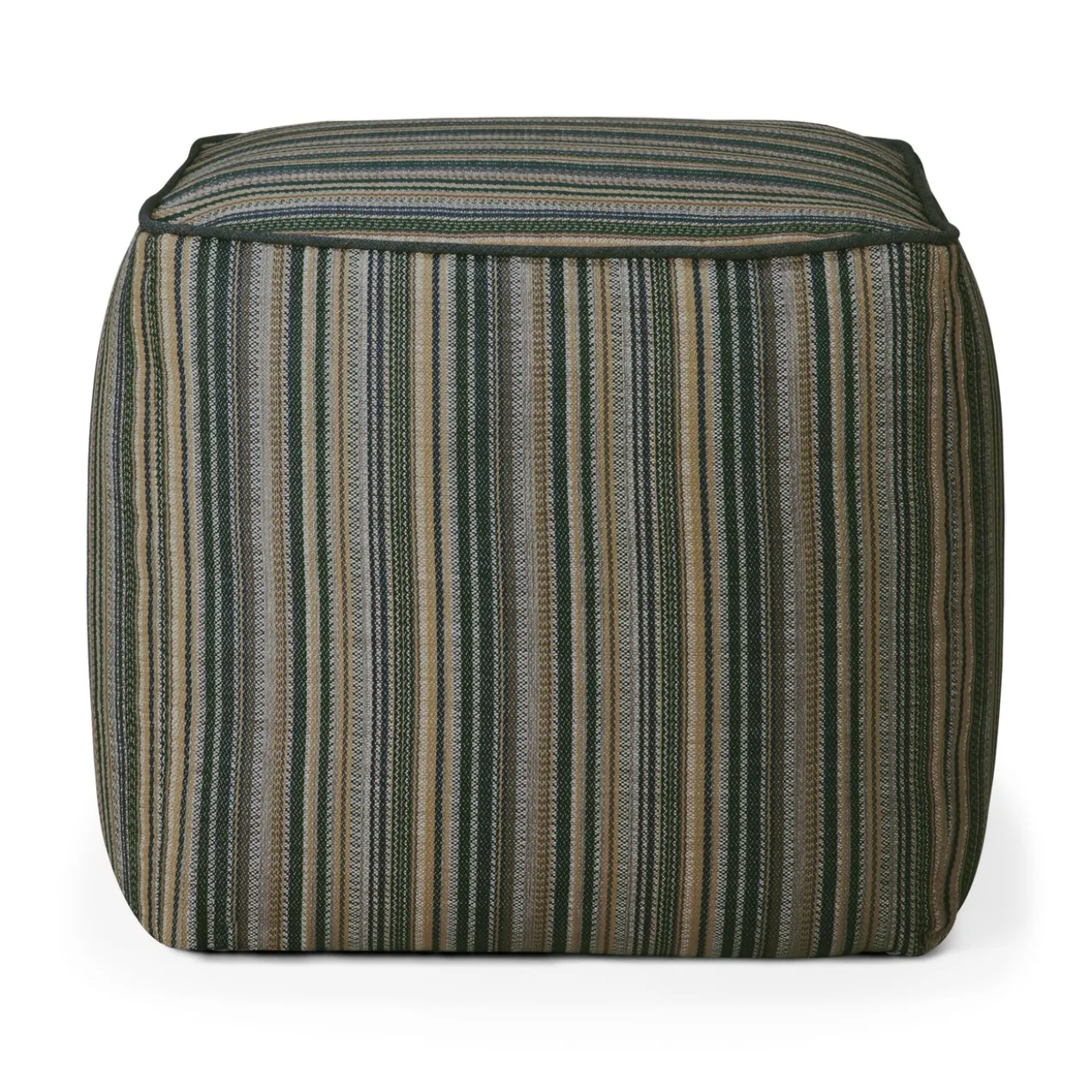 Poef Zahara outdoor blue stripe