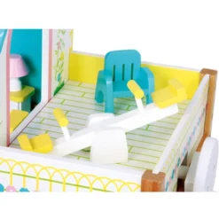 Poppenhuis Blauw XL