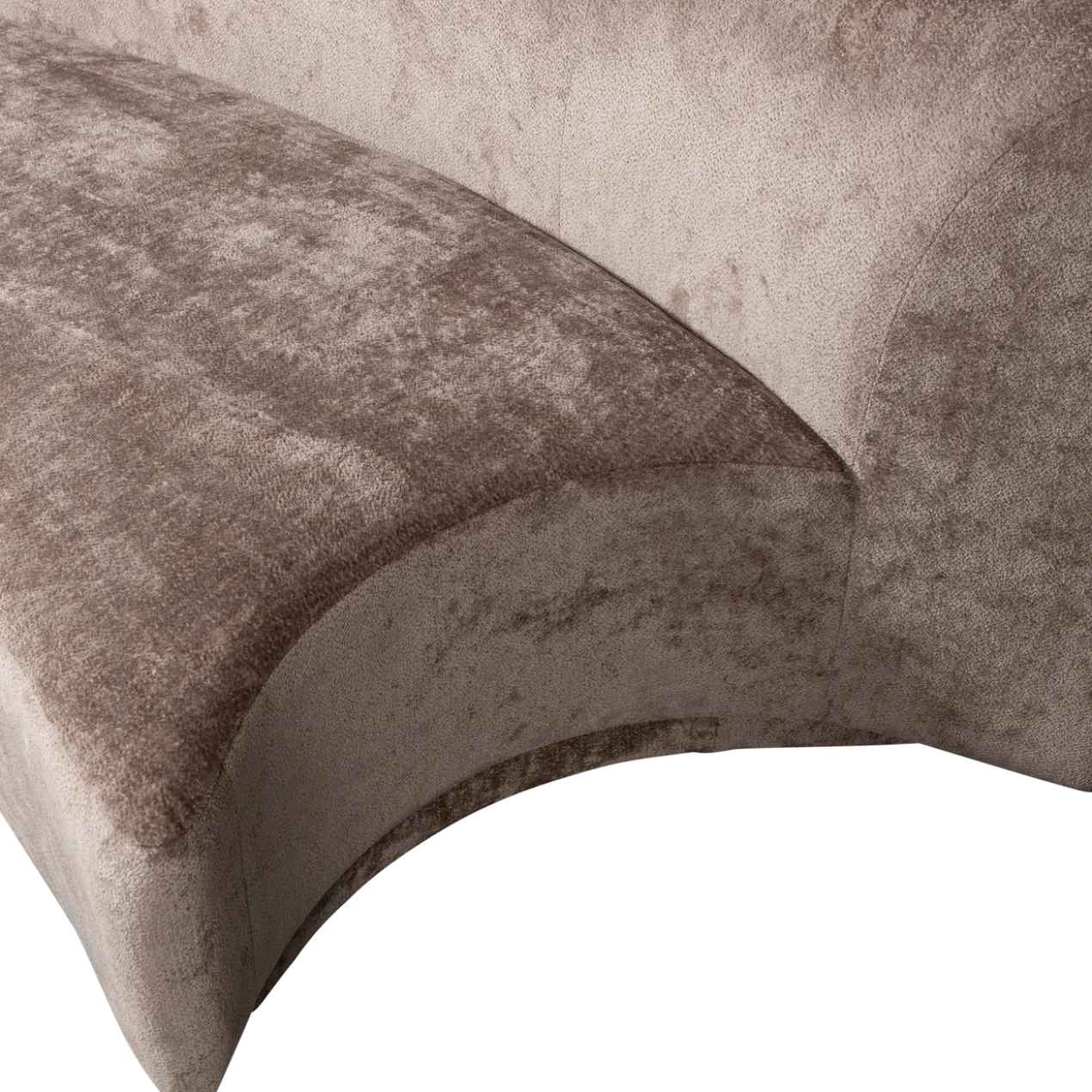 Popular 2-zits bankje taupe