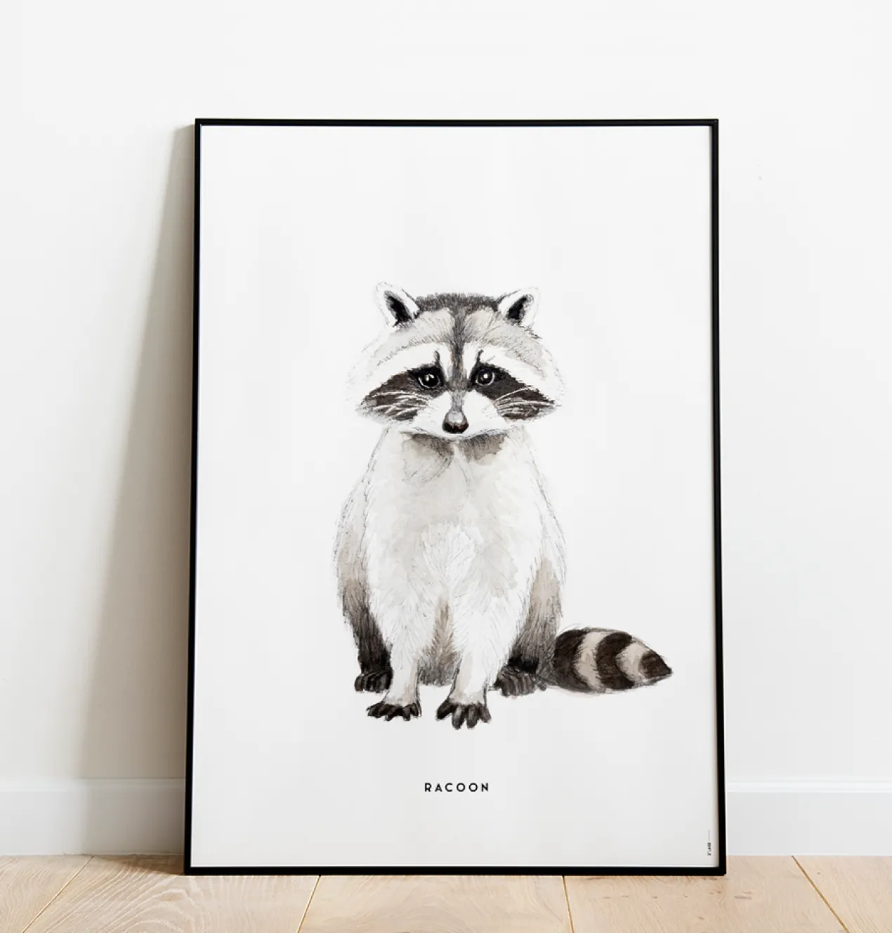Poster Bintje wasbeer 50x70 cm