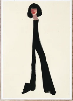 Poster Black Pants 30 x 40 cm