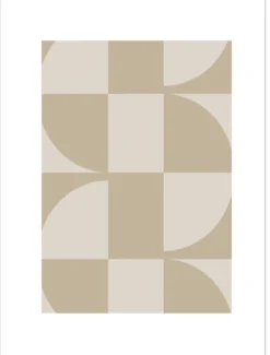 Poster Checkers 30 x 40 cm