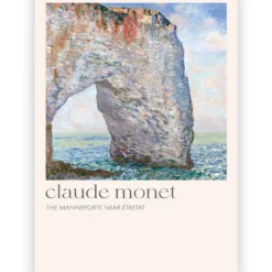 Poster Claude Monet The Manneporte near Étretat 40x60 cm