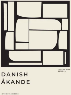 Poster Danish nature 40 x 50 cm
