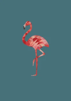 Poster Flamingo 30 x 40 cm