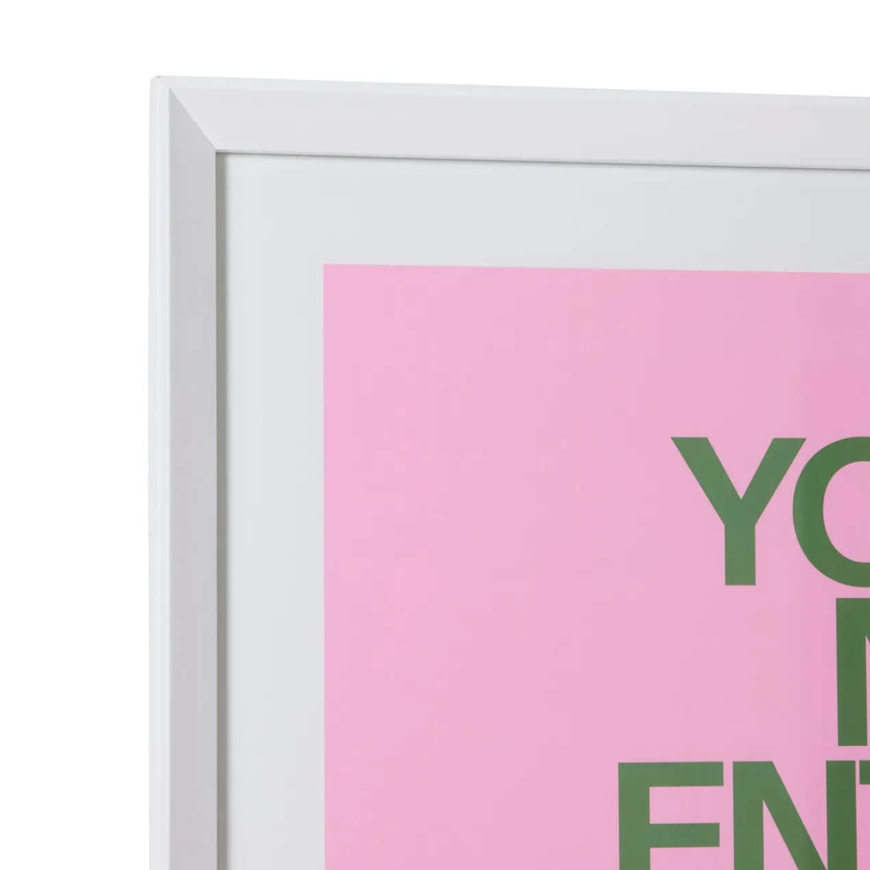Poster Framed home gallery 87x118 cm