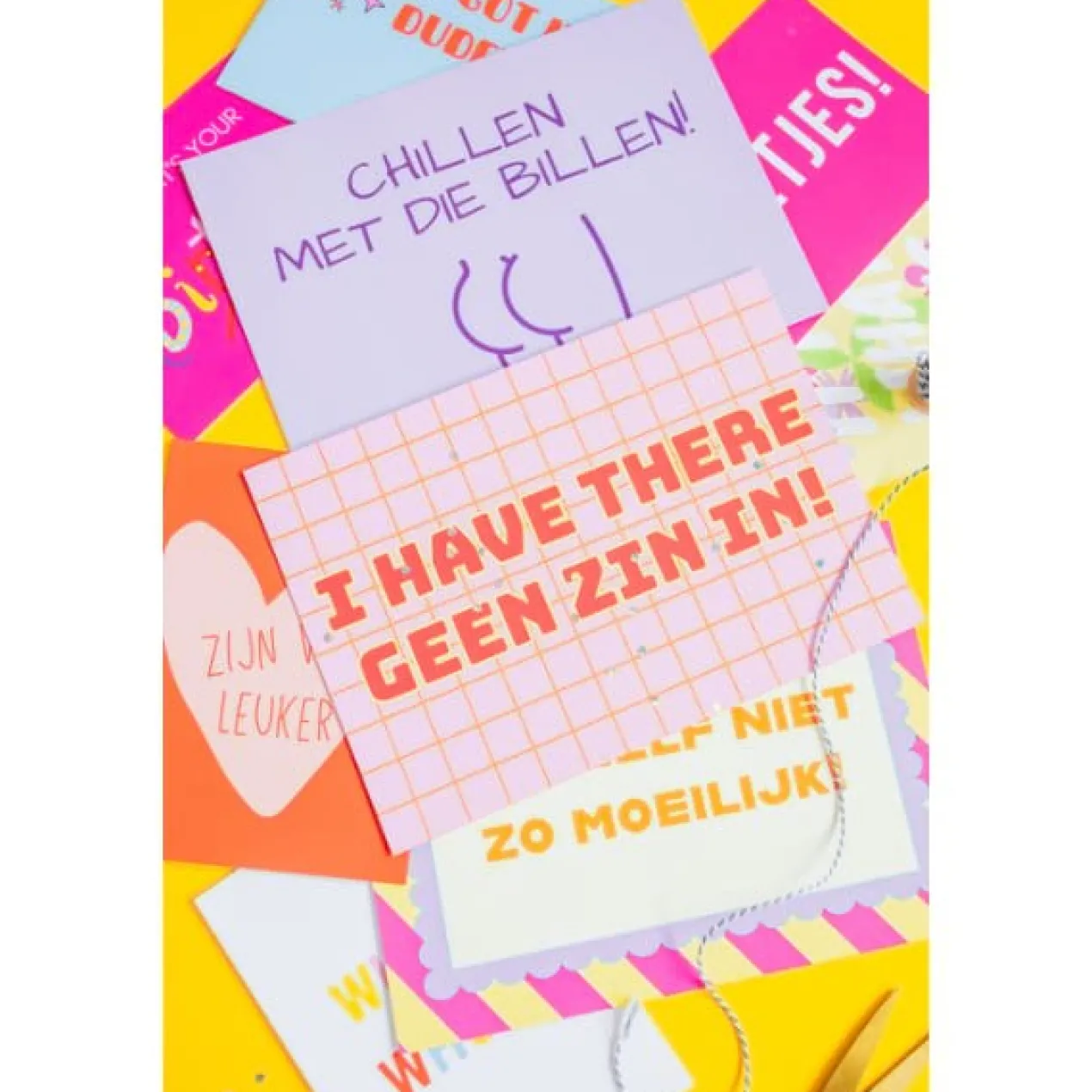 Poster I have there geen zin in!