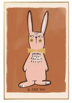 Poster kinderkamer Poster rabbit 2
